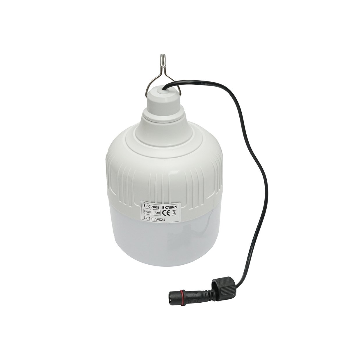 Lampa LED 50W, 6500K cu panou solar policristalin 3W si telecomanda IP20 Breckner Germany